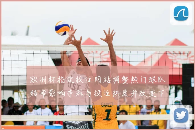 欧洲杯指定投注网站调整热门球队赔率影响夺冠与投注热度并改变下注策略